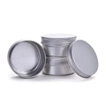 10g 30ml 2oz Aluminum Tin Jar for Cream Balm Nail Candle Cosmetic Container Refillable Bottles Tea Cans Metal Box Candle Jars