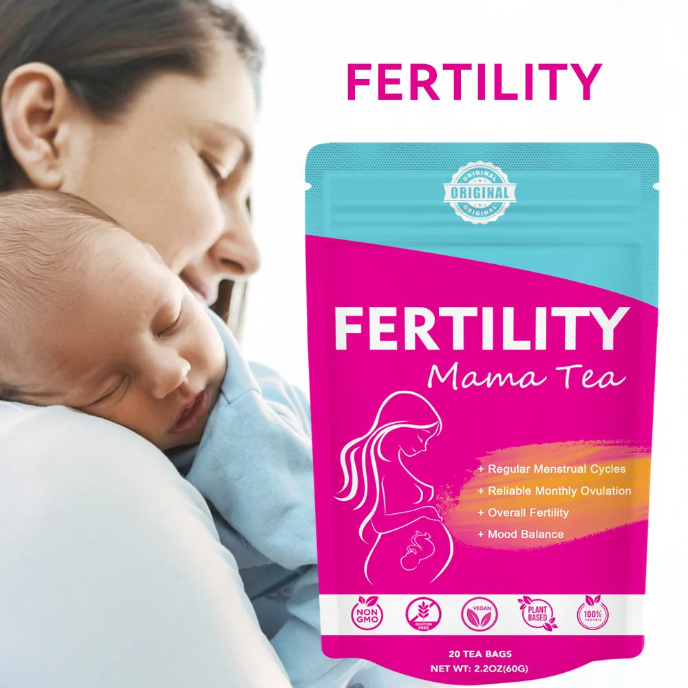 Chinaherbs Hot-selling Overseas Female Fertility Tea Natural Herbs Regulate Hormones to Women Fertility Tea