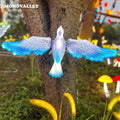 Momovalley Installation Light Outdoor Christmas Hanging Lamp Festive Decorative Lighting Blue Led Birds Shaped