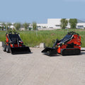 Wheel Tracked Skid Steer Loader Mini 500kg 700kg 850kg 950kg Skid Steer Loaders With Bucket Mixer Attachment