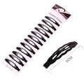 Wholesale Set of 12 Black BB Hairpins 4.5CM 6CM 7.7CM Metal Head Ornaments Hair Clip Bangs for Girls