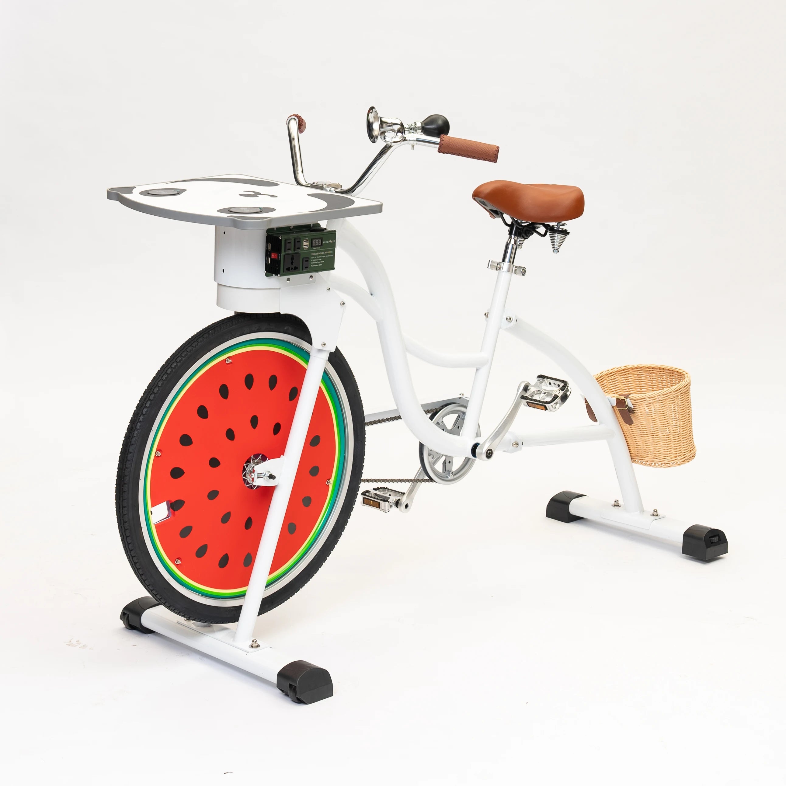 EXI Single Speed Fixed Gear Bike City Power Chopper for Outdoor Sports Mobile Phone Charging Party Supplies Advertising