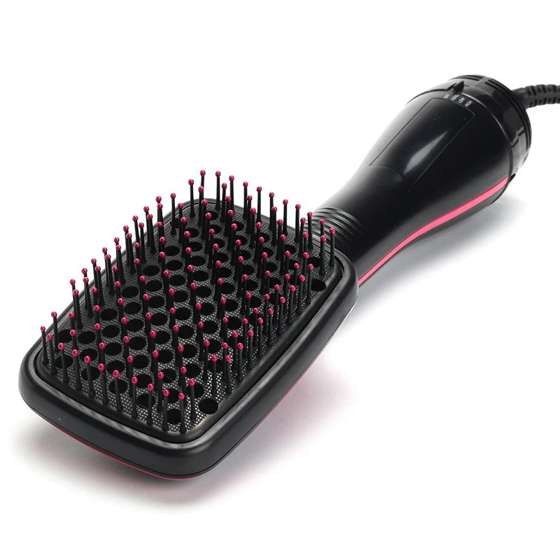 Best Selling Durable Multifunctional Infrared Ionic 1000W Hot Air Brush Comb Hair Dryer with Diffuser for Hotel & Household Use