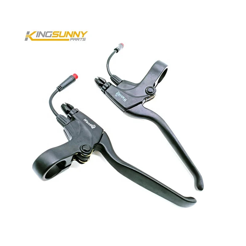 King Sunny 1 Pair Metal Brake Handle for Kugoo M4 Electric Scooter Spare Parts Braking Lever Scooter Parts Accessories