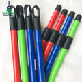 3 Section Aluminum Extension Telescopic Metal Broom Handle Mop Stick with Plastic