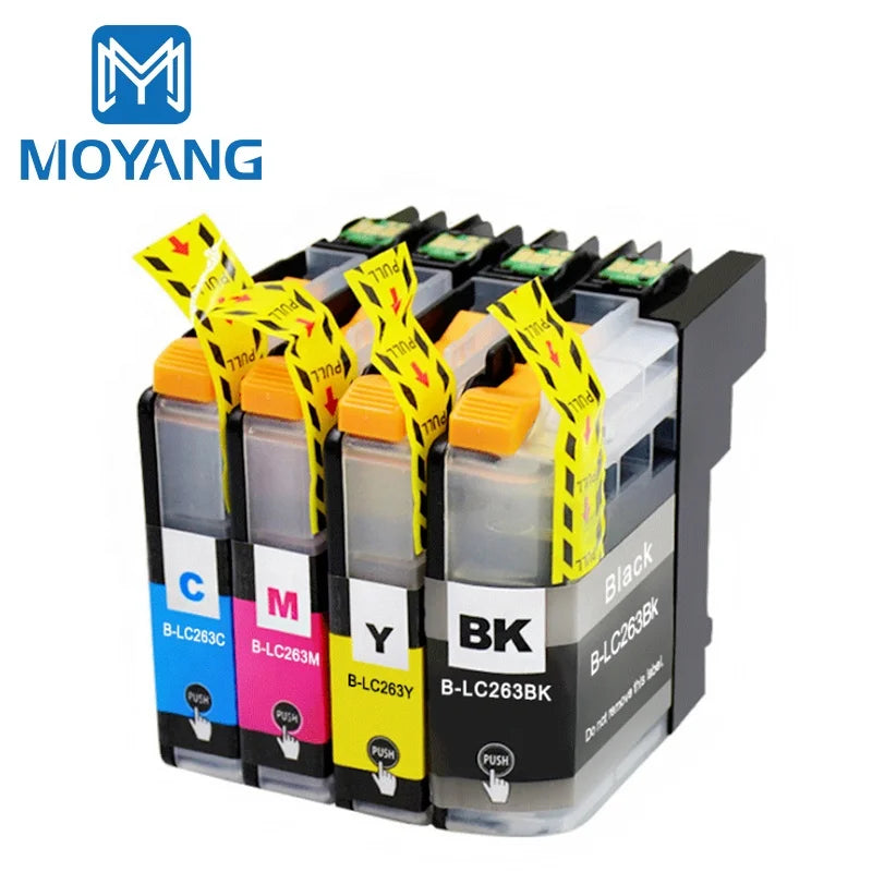 MoYang Compatible for Brother LC263 LC263XL Ink Cartridge Used for DCP-J562DW MFC-J480DW/MFC-J680DW/MFC-J880DW Printer