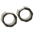 Fashion Geometric Hoop Earrings Black Statement 925 Sterling Silver Earring for Women Designer Custom Fine Jewelry