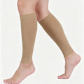 Flexible 20-30MmHg Compression Calf & Knee Sleeves Sports & Varicose Vein Support Safety Protection