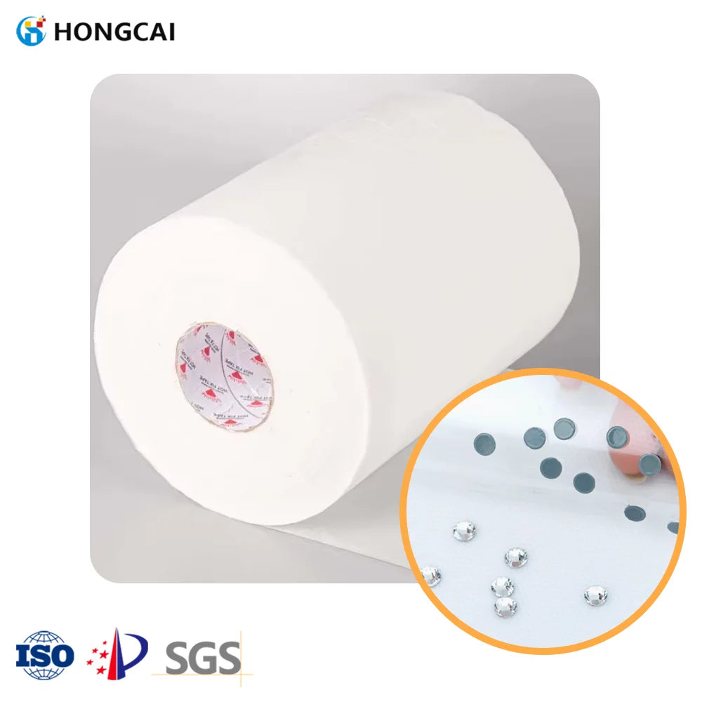 High Tack Hot Fix Transfer Tape 40cm for Rhinestone No Residue High Temperature Masking Film for Clothing Apparel