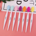 Clean Nose Dirt Double Sided Soft Silicone Lip Scrub  Exfoliating Nasal Washing Brush