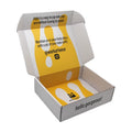 Luxury Recyclable Carton Shipping Box for Small Business Mailing Paper Cardboard Packaging Color Recycled Materials for Socks