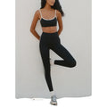 B6012+K5031 Women's Quick-Dry Yoga & Running Sports Fitness Sets Breathable and Slimming Elastic Waist Closure Gym Cloth