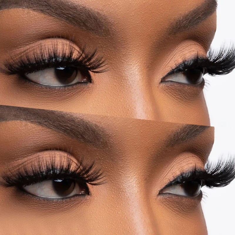 Handmade Lash 25mm False Eyelashes 8d Full Volume Roll Mink Lashes Private Label Mink Lashes