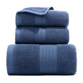 Zhouwen 100% Cotton Jacquard Bath Towels Soft Skin-Friendly Quick-Drying Organic 650GSM 70x140cm Home Hotel Use Woven Rectangle