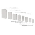 Food Grade Rectangle Metal Tinplate Container with Slide Top for Candies Jewelry Crafts Pills Lip Balm Storage Other Items
