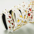 Hot Selling Fresh Solid Color Fruit Series Headband Large Knot Sweet Hair Accessories Elastic Good Nonslip Fashion Hair Hoop