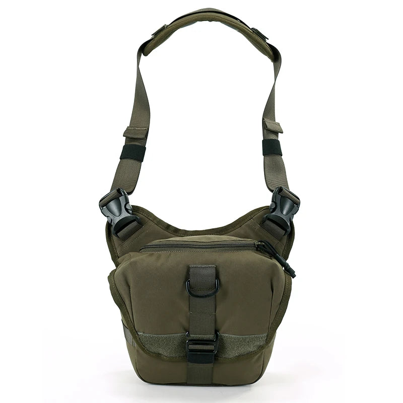 KIANG Outdoor Gear Shoulder Bag Camping Hiking Durable Tactical Sling Bag Camouflage Training Single-shoulder Bag