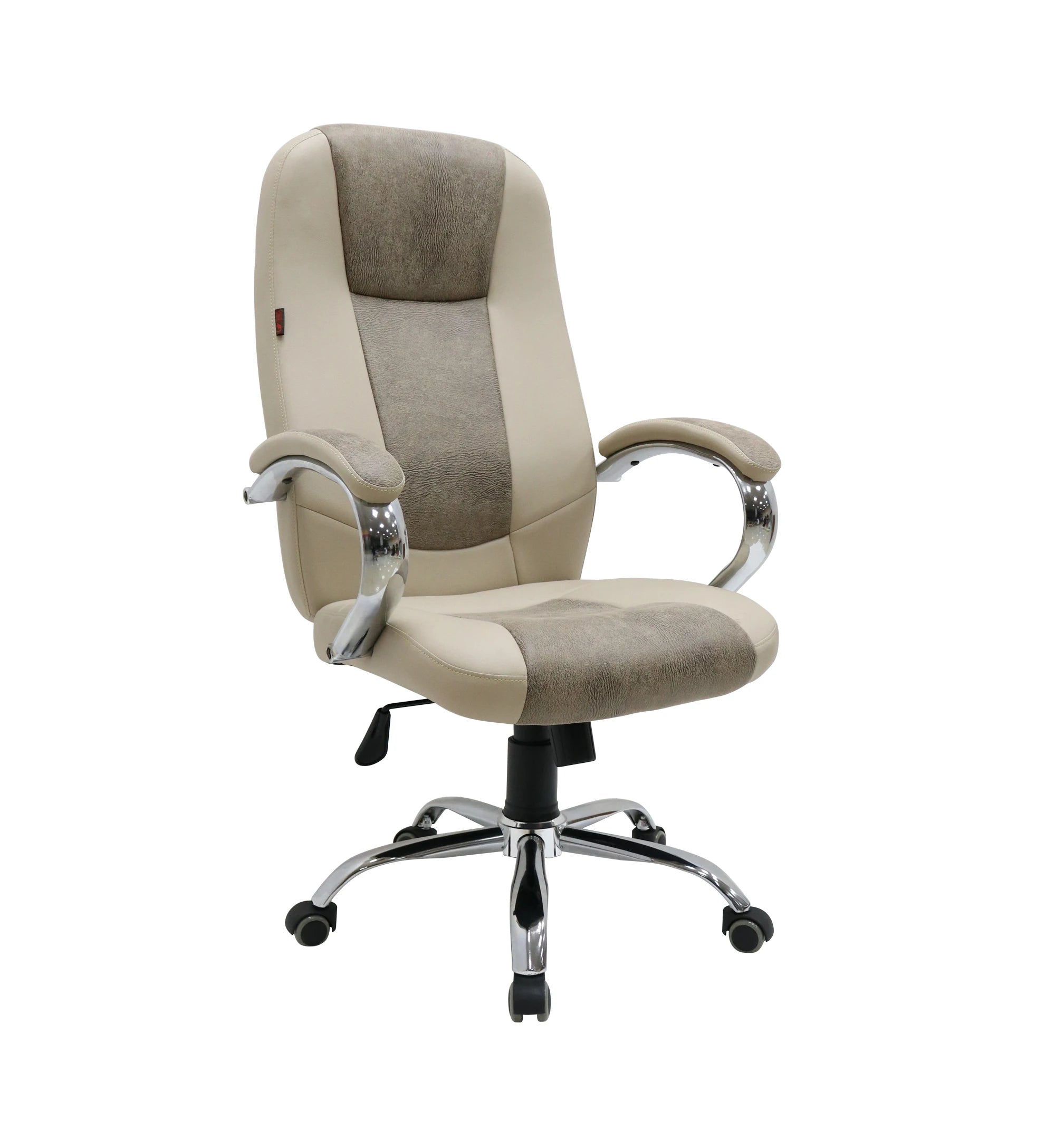 Hot Selling Low Price Middle East Modern Adjustable Rocking Back Support Fabric Beige Swivel Executive Office Chair