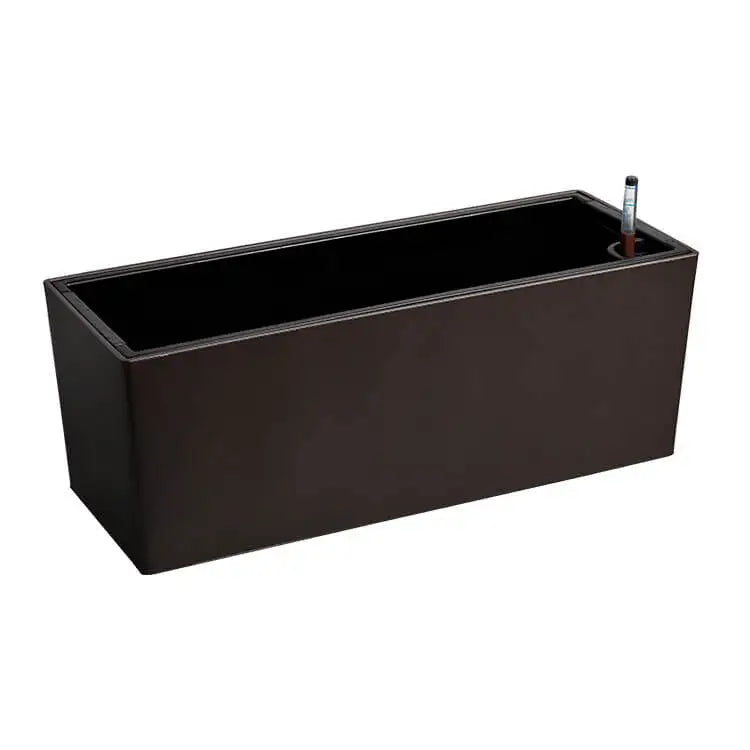 Brice Gardening Self Watering Flower Pot Wall Mount Macetas Auto Riego Wholesale Decorative Glazed Plastic Hanging Flower Box