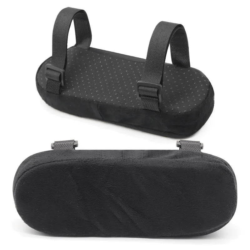 Comfortable Non-Slip Memory Foam Elbow Support Pillow Office Chair Armrest Pads