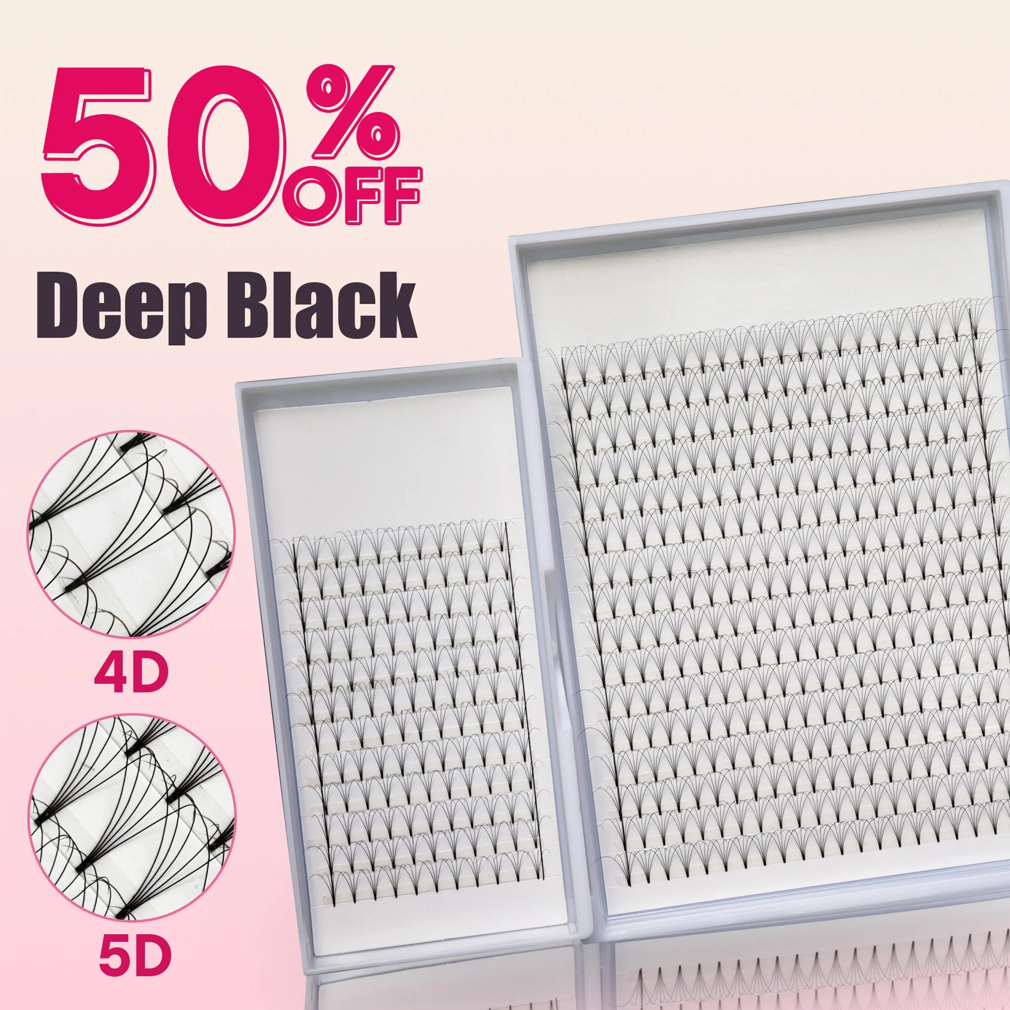 Cashmere Lash Trays Wholesale Premade Lash Fans Short Base 4D 5D XXL Volume Lash Extensions Bulk for Sale
