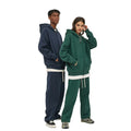 Unisex Thick Cropped Hoodie Customizable Size Color Heavyweight Fleece Knitted Fabric Embroidered Eco-Friendly ODM Winter