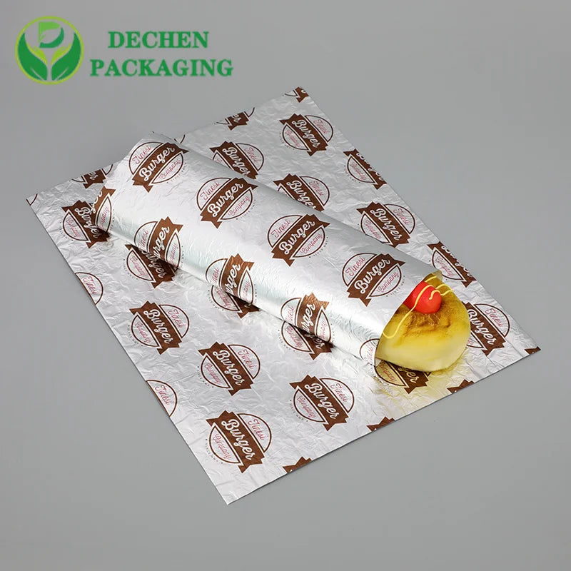Hot Dog Foil Burger Aluminium Foil Sheets