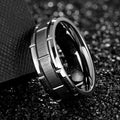 Custom Tungsten Carbide Ring Fashion Jewelry for Women Men's Ring Wedding Rings Jewelry Silver Engagement Ring Bands