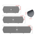 Kitchen Drip Catcher Splash Guard Mat Countertop Silicone Water Guard Under the Kitchen Drying Sink Pad Liner Splash Faucet Mat