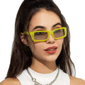 STORY STY4405D Fashion Square Small Frame Cycling Custom Shades Rectangle Outdoor Sunglasses Flat Top Jelly Sun Glasses