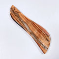 Huiying Factory Direct Sale Custom S Shape Supplier Engraving logo Yellow tiger Eye Facial Guasha Natural Scrapping Applications