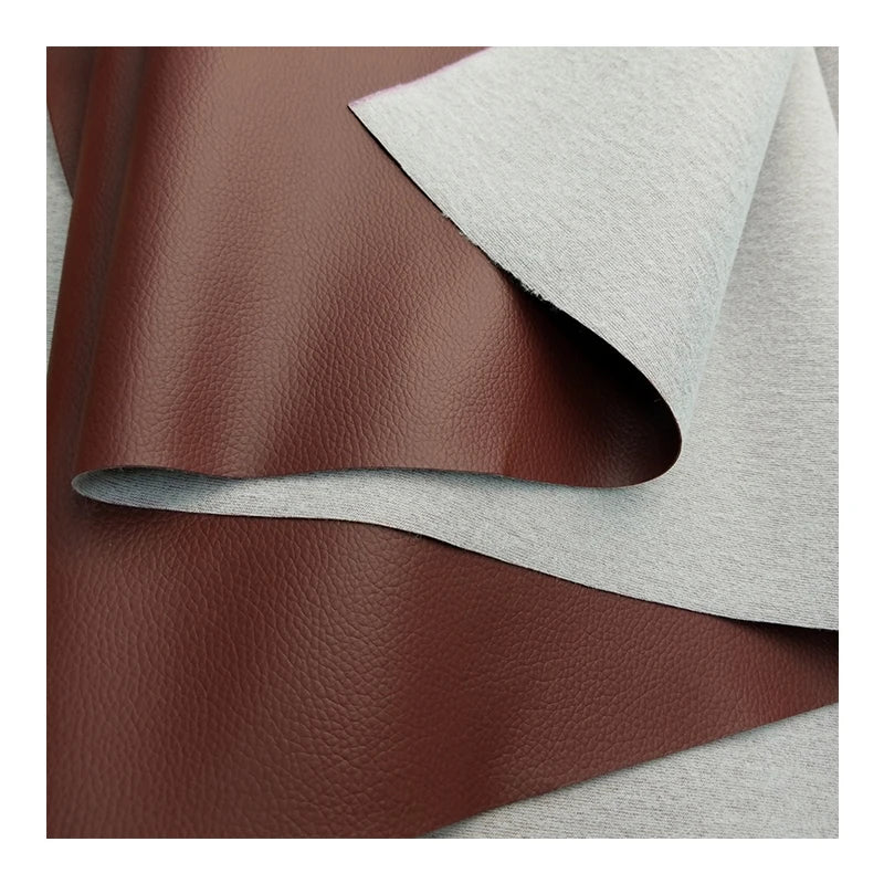 Eco-Friendly Waterproof Stripes Pattern PVC Artificial Leather Fabric for Sofa Chair