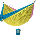 Modern Designed Lightweight Nylon Hammock for Outdoor Camping Garden Bedroom or Living Room Use