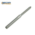 Quality Guaranteed Thread Terminal High Strength and Polished Stainless Steel Thread Terminal with Wood Screw