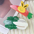 Exquisite and Elegant New Design Teacup Girl Hair Claw Clip Acetate Hair Claw Accessory