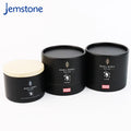Luxury Custom Round Packaging Cylinder Paper Tube Boxes Recycled Material Candle Glass Jar Box Paper Tube Packaging