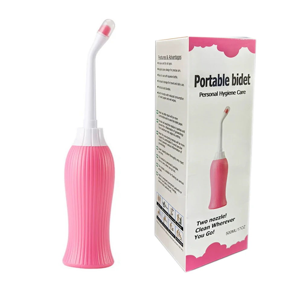 Personal Hygiene Care Modern Eco-Friendly Plastic Travel Bidet Sprayer Bottle with Easy Installation