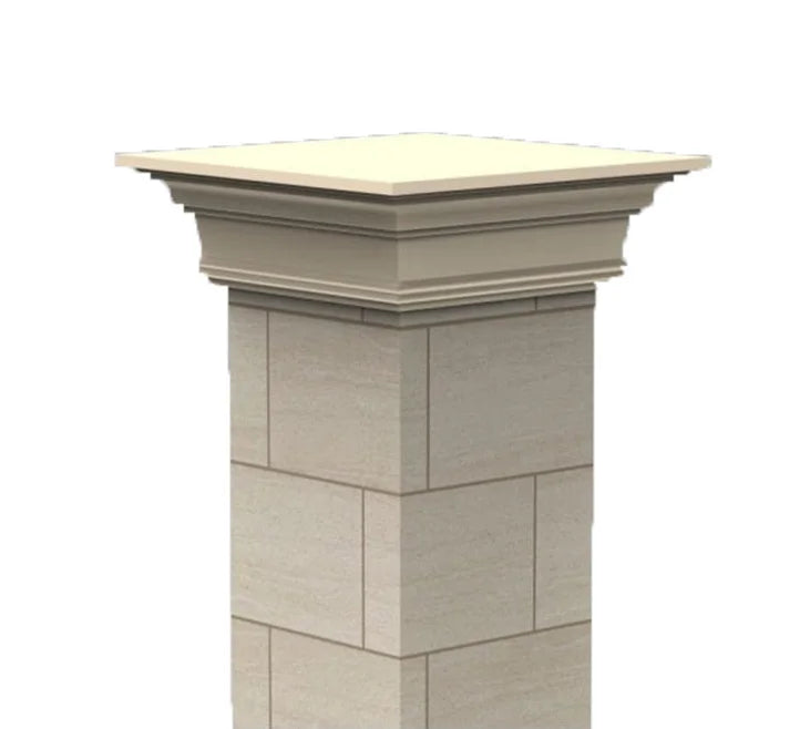 2022 New Design Concrete  Pillar Head Column Top Capital Plastic Molds
