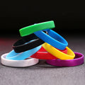 Sports Logo Wholesale Cheap Mens Rubber Wrist Custom Band Wristband Silicon Bracelet