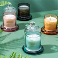 Christmas Souvenirs Nordic Bell Jar Wax High-end Indoor Aromatherapy Candles Deodorizing Purifying Air Smokeless Fragrance