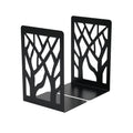 Factory Direct Customizable Metal Hollow Bookends Creative Desktop Storage Display Bookshelf Shelves Elegant Desktop Decoration