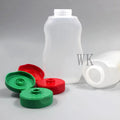 440ml Empty PP Squeeze Plastic Sauce Dispenser Bottles with Flip Top Cap for Food