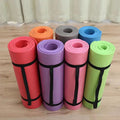 Hot Sale 10mm Thick Custom Logo NBR Yoga Mat Waterproof Anti-Slip Fitness Pilates Mat for Yoga Exercise