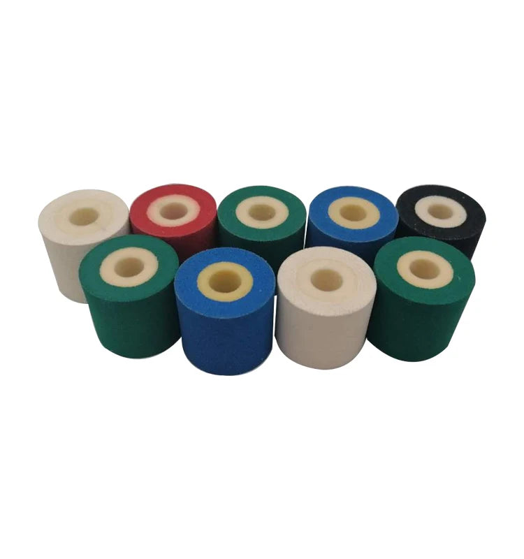 Ink Wheel for Band Sealer Machine Date Print Date Roll Ink 36*32 for MY380 Black Solid Color Hot Ink Roll
