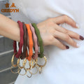 Hot Selling Silicone Chic Bamboo Bangles Jewelry Women KeyChain Bracelets & Bangles
