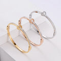 ORDRM Heart Pulsera Miyuki Zirconia Popular Stainless Steel New Gold  Designs Bangle Bracelet 2021 for Girls