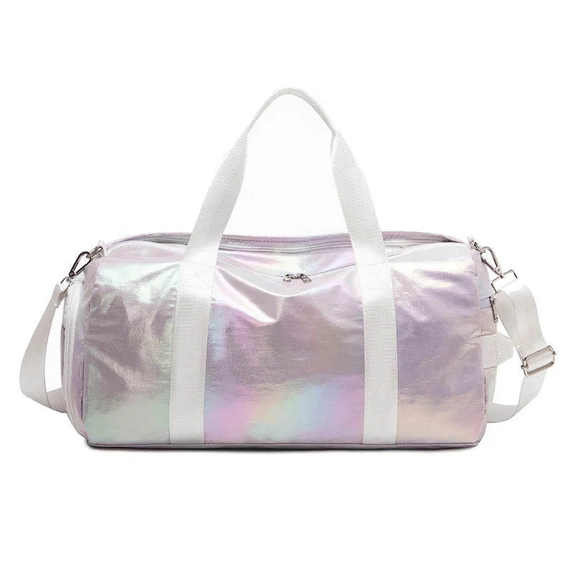 Folding Organizing Travel Duffle Kids Bag Folding Travel Bag for Women Gradient Woman Travel Weekender Bag