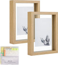 JUNJI Artwork Picture Frame Changeable in Black Wood with Shatter Resistant Glass Kid Art Frame Changeable A4 Photo Frames