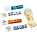 Children's English Word Game Against Interactive Puzzle English Letter Cognition Wooden Toy