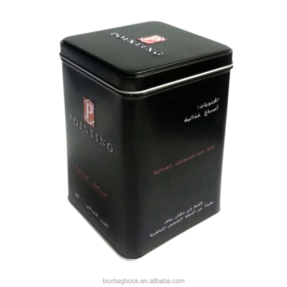 Rectangular Empty Hinged Tins Box Candy Tin Box Book Shape Shoes Socks T-shirt Ties Pants Lip Balm Red Tea in a Mini Tin Can Jar